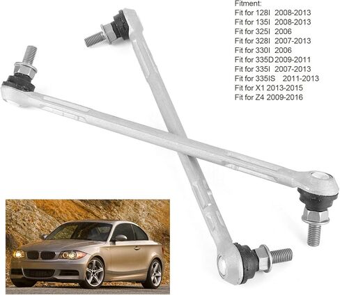 31356765933,2pcs Front Sway Bar End Link, Stabilizer 31356765933 31356765934 Fit for 1/3 Series X1/Z4 in Saudi Arabia