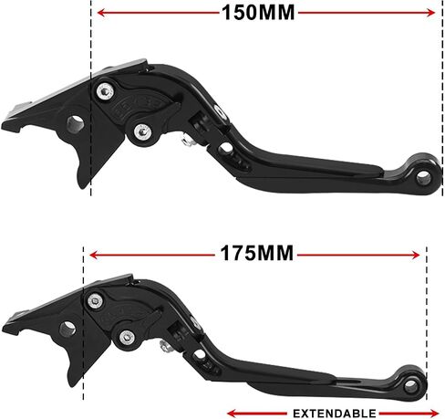 قابلية فرامل الدراجات النارية القابلة للتعديل مناسبة لاستقرار للودران 650 15-24 / ninja650 Z900 Z650 ER6F 17-24 / ZX25R 20-24 / Z650RS 22-24 / FIT مقابل 650 15-24 مقابض الفرامل المقابض in Kuwait