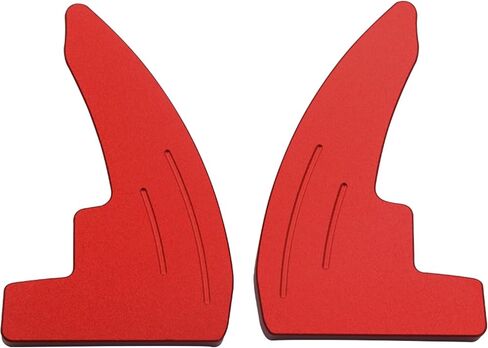 for Jeep Grand Cherokee/Grand Cherokee 4xe(2022-2025), Grand Cherokee L(2021-2025) Dodge Charger Daytona(2024-2025) Steering Wheel Shift Paddle Extension Auto Accessories (Red) in Saudi Arabia