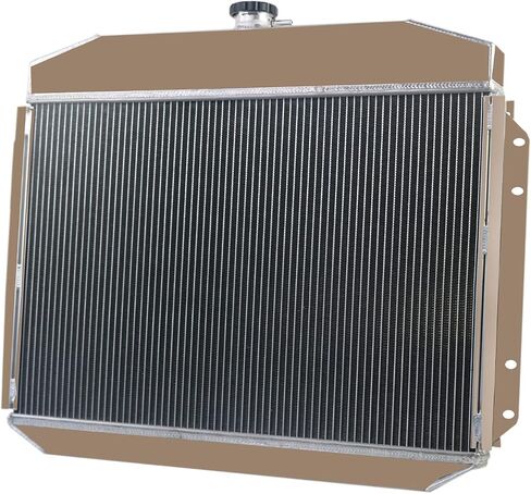 Direct Radiator Replacement for 1961-1964 Ford F100 F250 F350 Truck L6 6cyl 6 Cylinder Engine, 3-Core All Aluminum 63 64 62 61 in Saudi Arabia