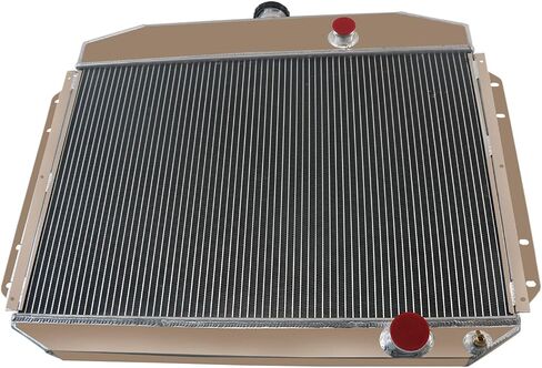 Direct Radiator Replacement for 1961-1964 Ford F100 F250 F350 Truck L6 6cyl 6 Cylinder Engine, 3-Core All Aluminum 63 64 62 61 in Saudi Arabia