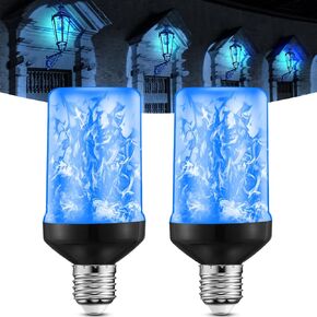 RETISEE 2 حزمة ترقية مصابيح ضوء اللهب الأخضر ، الغسق لمصابيح الإضاءة الفجر في الهواء الطلق ، تشغيل/إيقاف تشغيل/إيقاف ، E26 مصباح ضوء الخفقان مع التأثير رأسا على عقب ، لمبة النار لشرفة الحفلات في الهواء الطلق in Kuwait