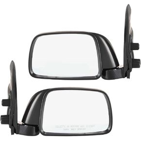 Garage-Pro Driver & Passenger Side Mirrors for Toyota Tacoma 1995-2000 Textured Without Offroad Package in Saudi Arabia