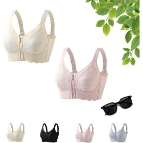 Senorita Zip up Bra, Uplacy - Zip-Up Powerful Support Comfy Bra, Full Figure Bras with Support and Lift in Saudi Arabia