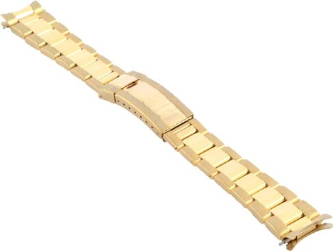 Ewatchparts Oyster Watch Band متوافق مع Rolex Daytona Supmariner GMT 20mm 16013 16233 ، 16618 Gold in Saudi Arabia