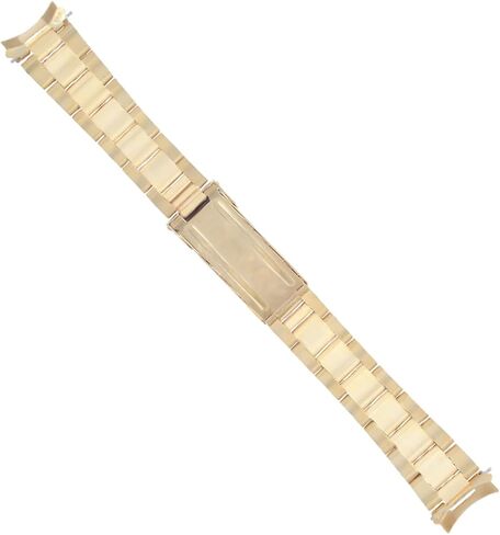 Ewatchparts Oyster Watch Band متوافق مع Rolex Daytona Supmariner GMT 20mm 16013 16233 ، 16618 Gold in Saudi Arabia