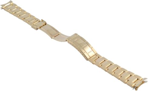 Ewatchparts Oyster Watch Band متوافق مع Rolex Daytona Supmariner GMT 20mm 16013 16233 ، 16618 Gold in Saudi Arabia
