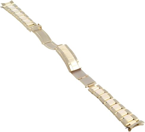 Ewatchparts Oyster Watch Band متوافق مع Rolex Daytona Supmariner GMT 20mm 16013 16233 ، 16618 Gold in Saudi Arabia