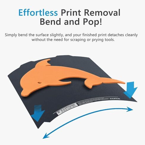 Upgraded for Bambu Lab 3D Printer PLU Build Plate for Bambu Lab X1 X1C X1E P1S P1P A1, Energy-Saving Low-Temperature Cold Printing, Farm's First Choice, Super Sticky no Edge Warping in Kuwait
