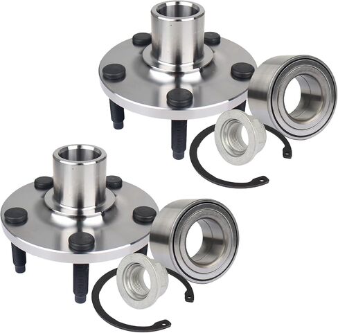 PAROD 2PCS 518517 Front Wheel Hub & Bearing Assembly Fit for Ford Edge/Lincoln MKX 2007-2010,5Lugs in Saudi Arabia