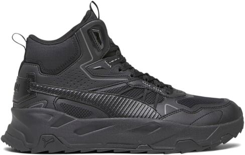 Puma Mens Trinity Mid Hybrid Lace Up Sneakers Shoes Nasual - Green in Saudi Arabia