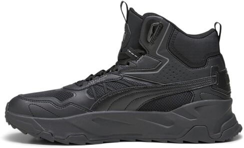 Puma Mens Trinity Mid Hybrid Lace Up Sneakers Shoes Nasual - Green in Saudi Arabia