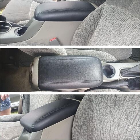 kuafu Center Center Console LID LID متوافق مع 02-04 Bravada 04-07 Rainier 03-08 Ascender 02-09 Trailblazer Envoy 05-09 SAAB W/Latch استبدال لـ 25998847 2599884444498838 924-825 W/Leather in Saudi Arabia