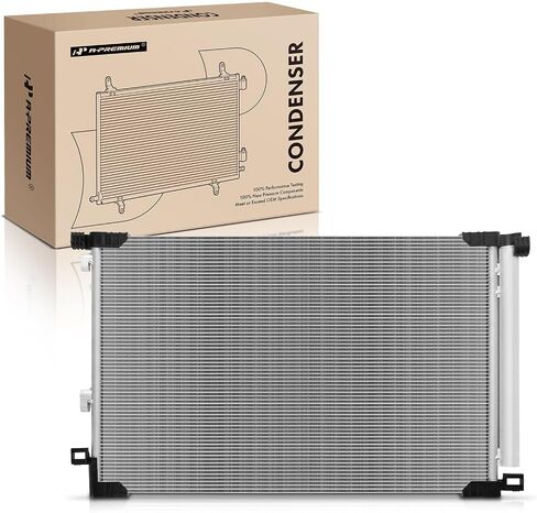 A-Premium Air Conditioning A/C Condenser Compatible with Lexus NX200t 2015-2017, NX300 2018-2020, L4 2.0L, Replace# 4763, 8846078010 in Saudi Arabia