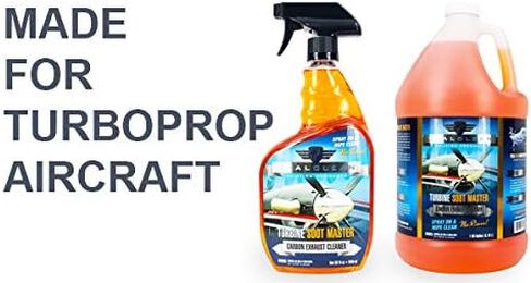 REALCLEAN AVIATION DEGREASER/CORBON SOOT مزيل للطائرات/الطائرات التي تفصل اللوازم/التوربينات الرئيسية التي تم إنشاؤها بواسطة تفاصيل الطائرات الاحترافية- زجاجة رذاذ 16 أوقية in Saudi Arabia