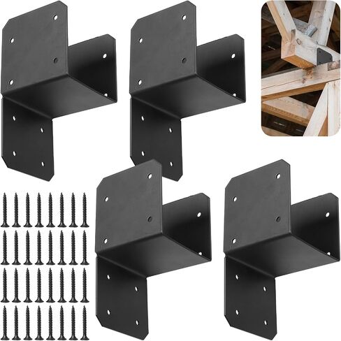 2 PCS قبعات سوداء أقواس التعادل ، 4 × 4 "بعد CAP CAP TIE CORBONTE CORBON in Kuwait