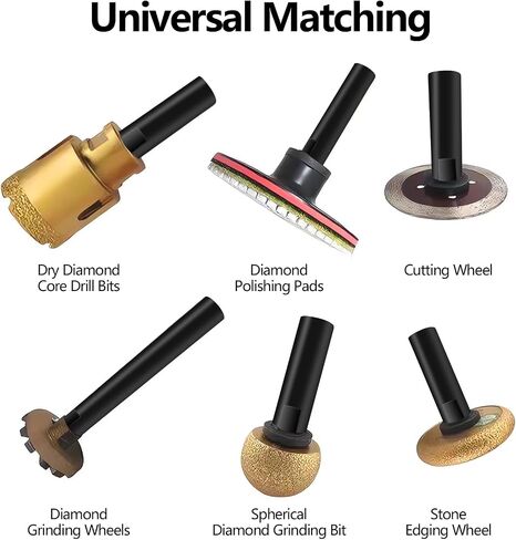 5/8"-11 Thread Angle Grinder Extension Shaft,For Car Polisher,Polishing Pads,Backing Plate,Buffing Machine Accessories,4Pcs 2 inch,3 inch,4inch,5inch Angle Grinder Extension Rod in Saudi Arabia