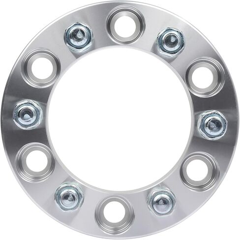ECCPP 4PCS 6 محولات عجلة العروة 6x5.5 إلى 6x135 1.5 بوصة لصالح 1999-2018 لشيفروليه لـ Silverado 1500 | 2001-2014 لشيفروليه لضواحي 1500-لا تتناسب مع حافات الأسهم in Saudi Arabia
