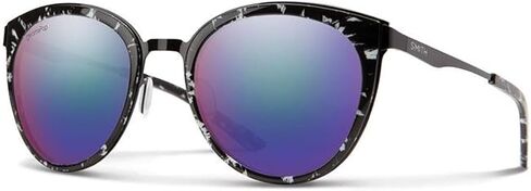SMITH Somerset Sunglasses – Performance Sports Sunglasses for Cycling, Running, Baseball, Golf – for Men & Women – Black Marble + ChromaPop Polarized Violet Mirror in Saudi Arabia