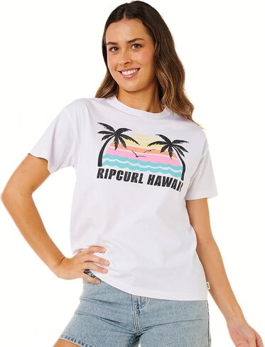 RIP Curl Women's Women's Recoed Fit Lit Short Sere Dirt in Kuwait