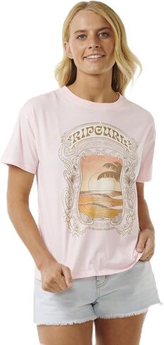 RIP Curl Women's Women's Recoed Fit Lit Short Sere Dirt in Kuwait