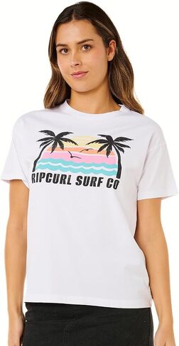 RIP Curl Women's Women's Recoed Fit Lit Short Sere Dirt in Kuwait