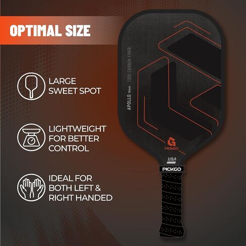 Pickleball Paddlles ، مجموعة Pickleball Paddles من الألياف الزجاجية من 2 ، مضربات Bickleball خفيفة الوزن مع حقيبة حمل المخلل ، للمبتدئين والمحترفين in Saudi Arabia