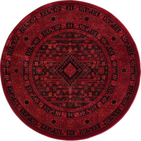 Rugs.com Bokhara Collection Bruc - 10 قدم عداء Red Low Rug مثالية للممرات والمداخل in Saudi Arabia
