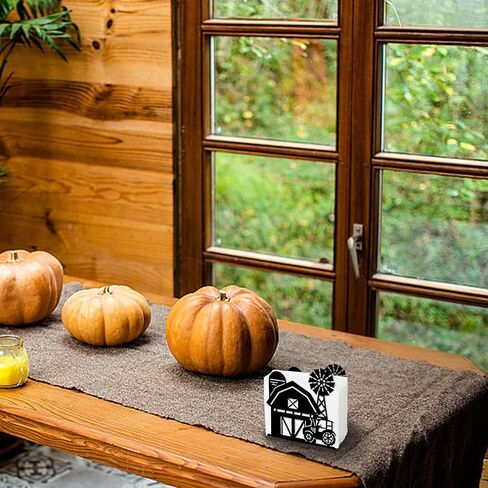 SUPERDANT Birds Napkin Holder for Tables Iron Birdhouse Standing Paper Napkin Tissue Dispenser for Kitchen Dining Table Countertop Outdoor Cocktail Picnic Metal Holders for Mail Coffee Filter in Kuwait