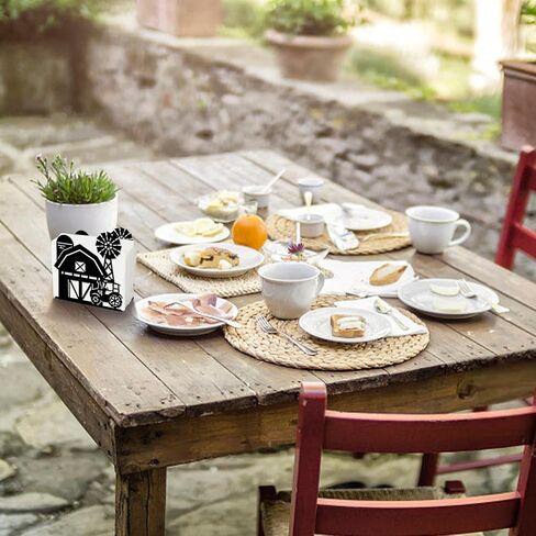 SUPERDANT Birds Napkin Holder for Tables Iron Birdhouse Standing Paper Napkin Tissue Dispenser for Kitchen Dining Table Countertop Outdoor Cocktail Picnic Metal Holders for Mail Coffee Filter in Kuwait