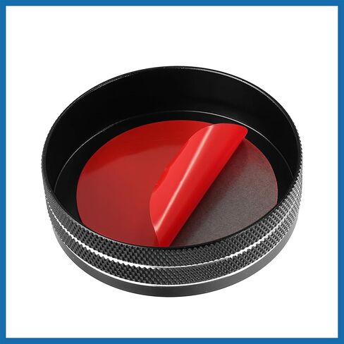 2pcs Multimedia Volume Knob Caps Decals Stickers Covers for Mazda 6 Atenza 2020 2021 2022 Car Interior Gear Shift Gears Panel Decorations Accessories Black Item Replacement in Saudi Arabia