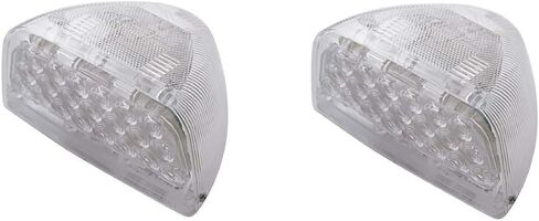 United Pacific 38553 Turn Signal Light ، 31 LED ، Amber LED/Clear Lens ، for Peterbilt in Saudi Arabia