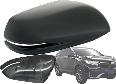 استبدال KAP لغطاء المرآة 2015-2022 CR-V 2016-2022 HR-V مع نوع إشارة الإشارة السائق الأسود اللامع الجانب الأيسر 76251T1WA01ZF HO1326101 in Kuwait