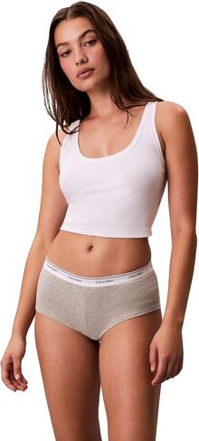 Calvin Klein للسيدات التوازن القطن سراويل Boyshort ، 3 عبوات in Saudi Arabia