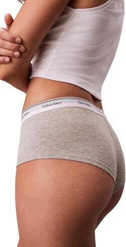 Calvin Klein للسيدات التوازن القطن سراويل Boyshort ، 3 عبوات in Saudi Arabia