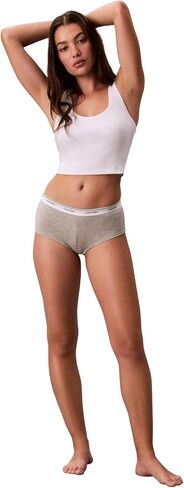 Calvin Klein للسيدات التوازن القطن سراويل Boyshort ، 3 عبوات in Saudi Arabia