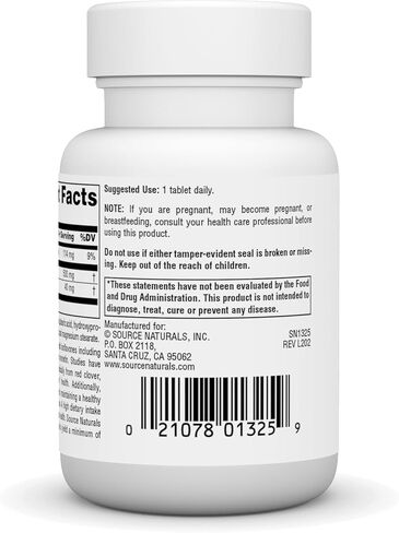 المصدر Naturals Red Clover Extract ، 500 mg tablet ، 30 Count in Kuwait