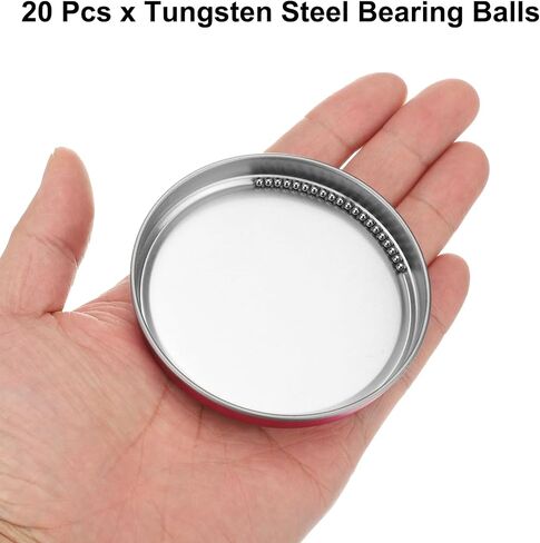 uxcell 20 Pcs Tungsten Steel Bearing Balls 4 mm Carbide G10 Precision Ball for Industrial Spheres, Machinery, Automotive, and DIY (Mirror) in Saudi Arabia