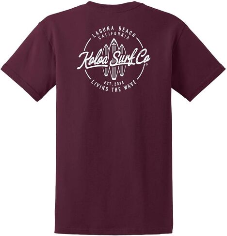 Koloa Surf Men's Laguna Boards Logo Tees Cutton Cotton Tees in Saudi Arabia