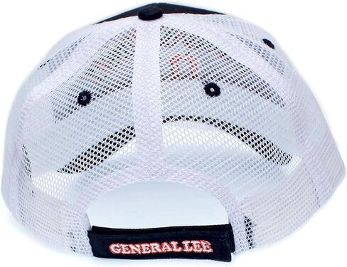 General Lee 01 Truckers Hat Good Ol’ Boy Cap Unisex Adult Black/White in Saudi Arabia