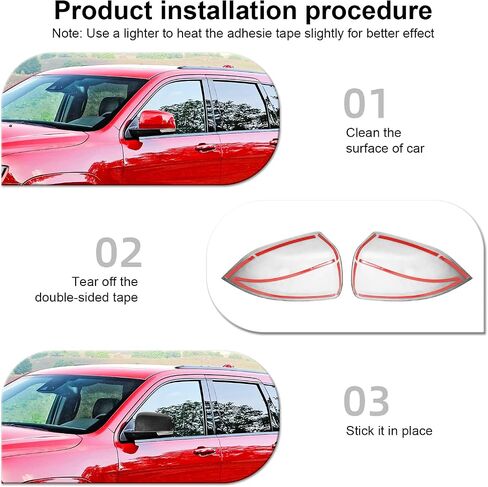 CheroCar Side Door RearView Mirrors Cover Rear View Mirror Caps Trim for Jeep Grand Cherokee 2011-2020, for Dodge Durango 2011-2020, ABS Exterior Accessories (Carbon Fiber) in Saudi Arabia