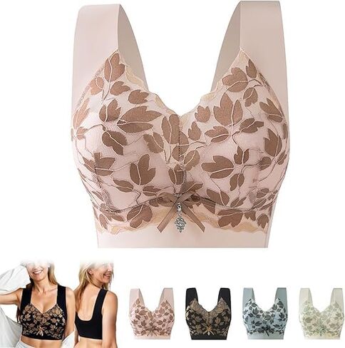 Senobra - Top Bra Bra Top ، Flex Lacy Lacy Top ، صدرية لاسلكية Blinky Charm ، ورفع صدرية مضادة للانتقال in Kuwait