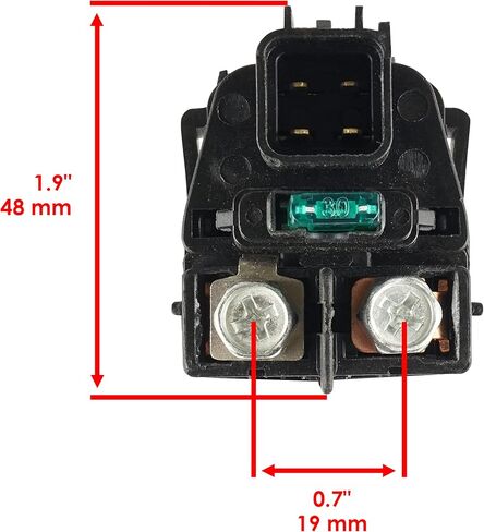 Caltric Starter Solenoid Relay Compatible with Suzuki Lt-A400F Kingquad 400 4X4 2008-2019 in Saudi Arabia