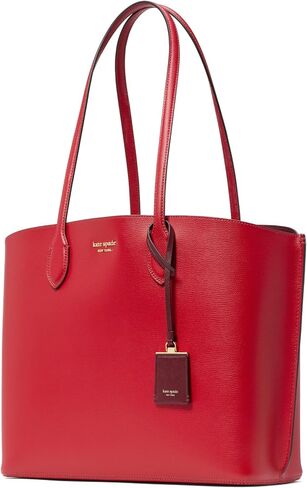 kate spade new york Suite Spade Flower Coated Canvas Large Work Tote, Neutral Multi in Kuwait