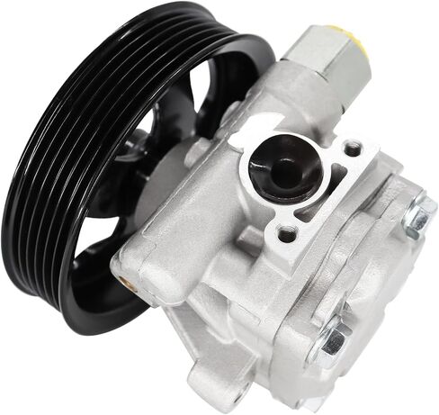 Detroit Axle - مضخة توجيه باور لـ 12-17 Jeep Wrangler ، 18 Wrangler JK ، Power Steering Pump with Pulley 2012 2014 2015 2015 2017 2018 استبدال in Saudi Arabia