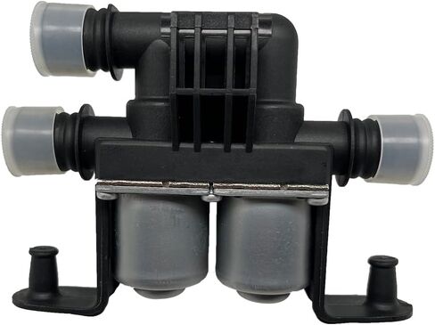 3-Way HVAC Heater Control Valve Solenoid for BMW 525i 528i 530i 535i 550i 645Ci 650i 745i 750i 760i M5 M6 Alpina B7, Range Rover 2002–2010 – Replaces 64116906652, 64128374995, 64116908294, 74892 in Saudi Arabia
