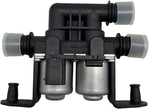 3-Way HVAC Heater Control Valve Solenoid for BMW 525i 528i 530i 535i 550i 645Ci 650i 745i 750i 760i M5 M6 Alpina B7, Range Rover 2002–2010 – Replaces 64116906652, 64128374995, 64116908294, 74892 in Saudi Arabia