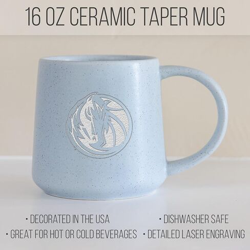 Rico Industries NBA Basketball Portland Trail Blazers Sage 16oz Ceramic Taper Mug in Saudi Arabia