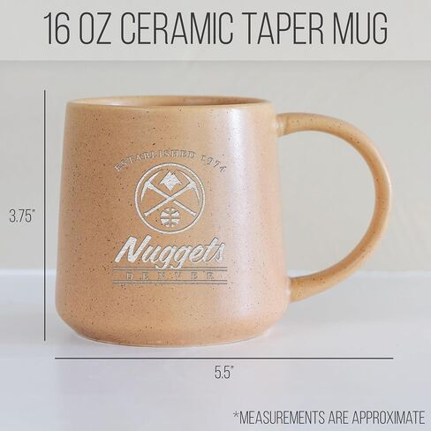 Rico Industries NBA Basketball Portland Trail Blazers Sage 16oz Ceramic Taper Mug in Saudi Arabia