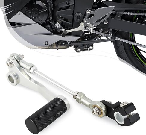 Gear Shifter for Ninja 300,CNC Aluminum Motorcycle Foot Shift Lever for Ninja300 2013-2017-Black in Saudi Arabia